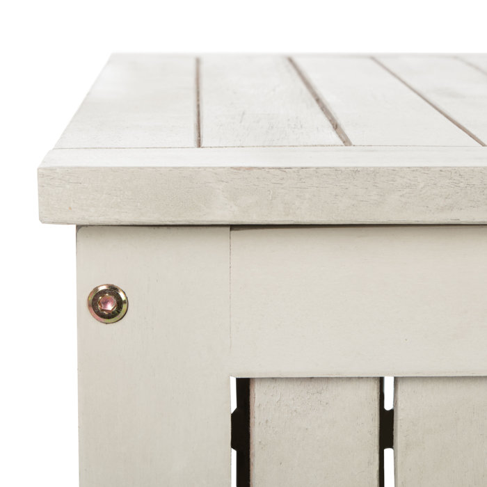 Safavieh Abri Water Resistant Eucalyptus Solid Wood Deck Box & Reviews